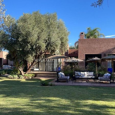 Villa Jardin Bleu Marrakesch Exterior foto