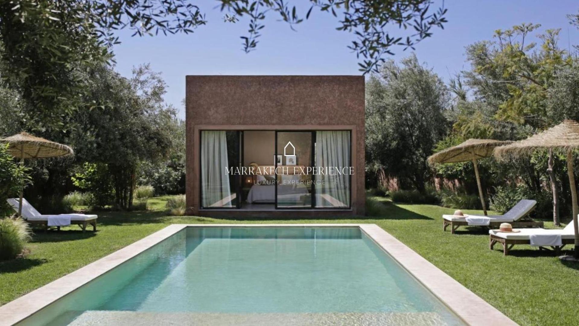 Villa Jardin Bleu Marrakesch Exterior foto