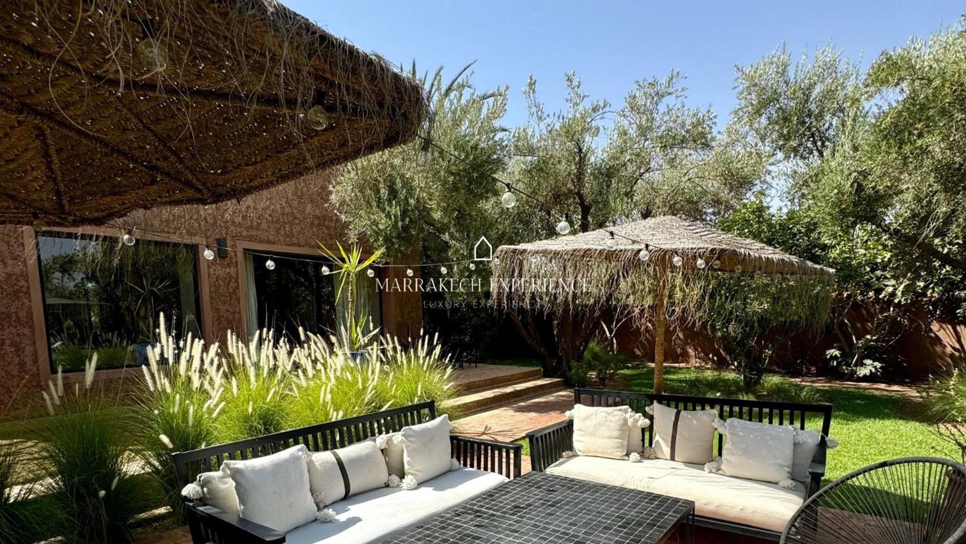 Villa Jardin Bleu Marrakesch Exterior foto