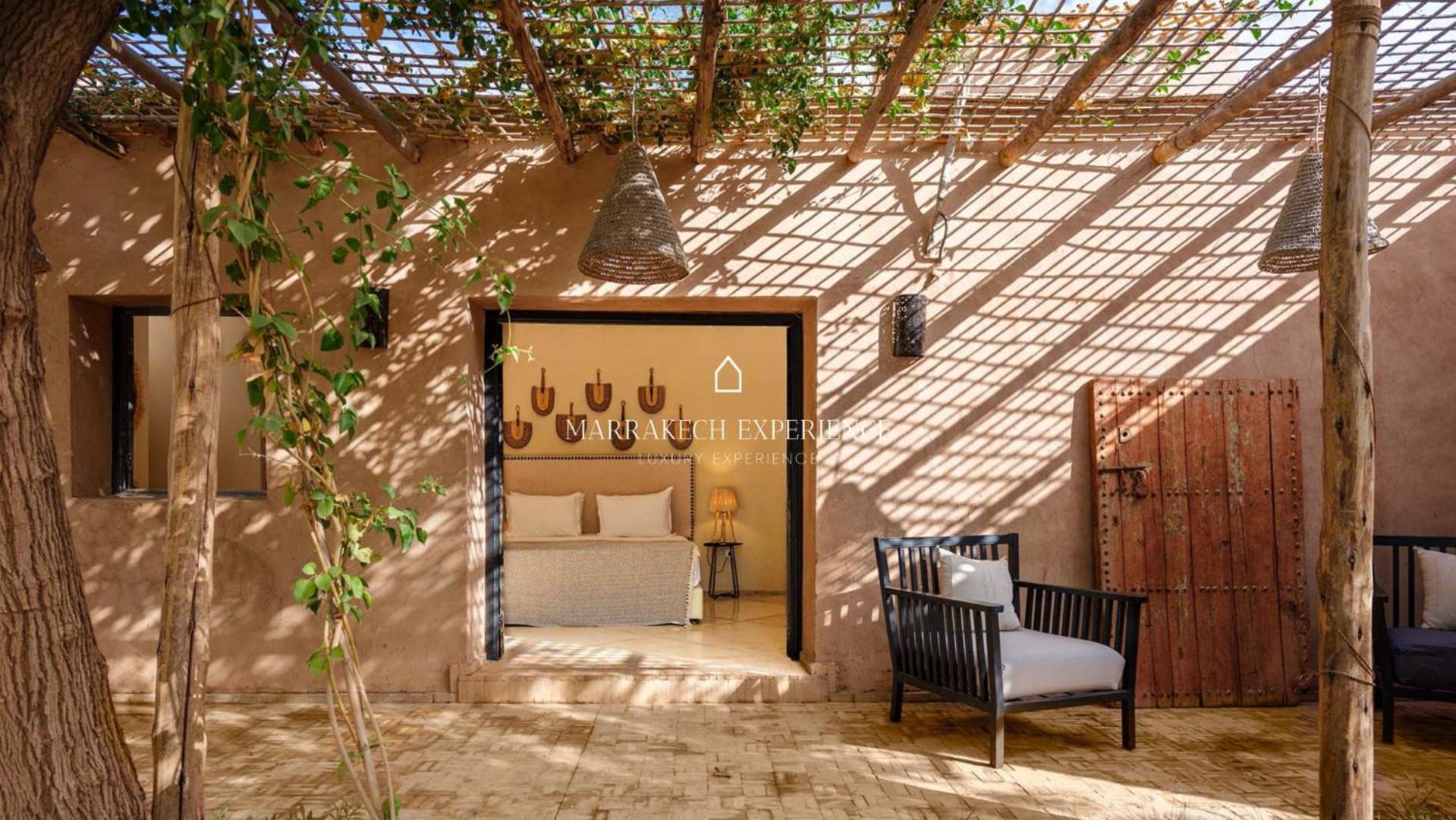 Villa Jardin Bleu Marrakesch Exterior foto